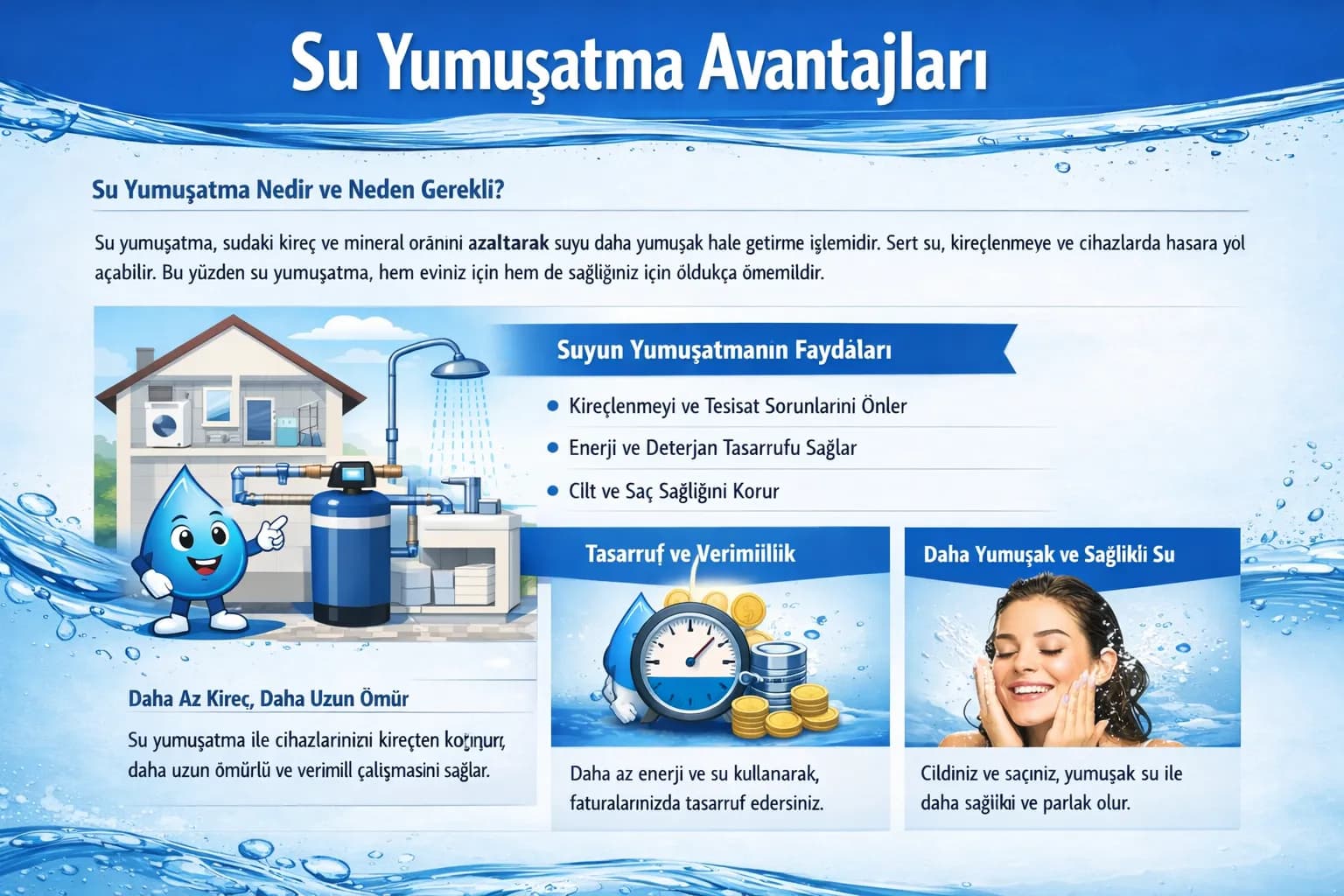 Su Yumuşatma Nedir ve Avantajları Nelerdir?