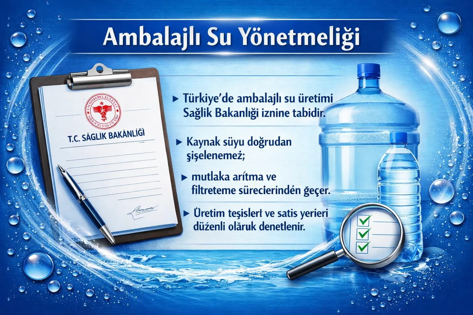 Ambalajlı Su Yönetmeliği